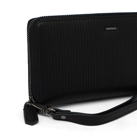 Julian Long Zip Wl-Rfid In Black