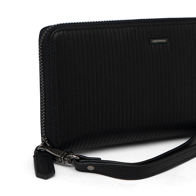 Julian Long Zip Wl-Rfid In Black