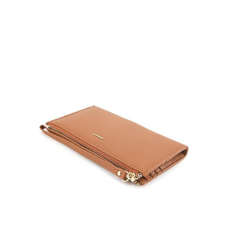 Ariel Card Pouch-L In Tan