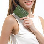 Ava Cardholder-L In Green