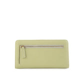 Abby Long Wallet-L In Mint Green