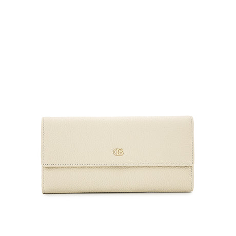 Alyssa Long Wallet-L In Cream