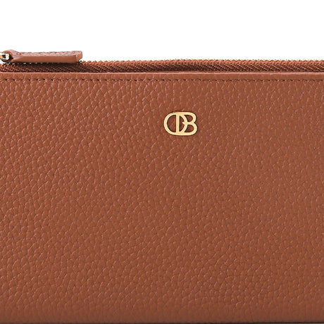 Donna Long Wallet - Rfid In Dark Brown