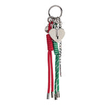 Gaiti Love Lock Charm In Multi Color