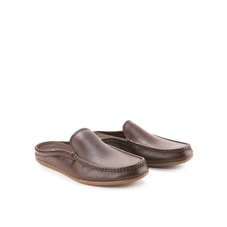 Gelen Harris Mules in Tumbled Leather