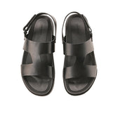Eagan Dinis Slingback in Pull-Up Leather