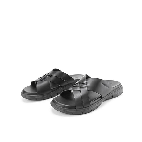 Ferdie Samson Cross in Pull-Up Leather