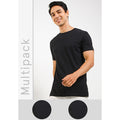 Ss Crew Bamboo In Black