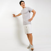 Ss Crew Bamboo In Gray-OMW22024GY
