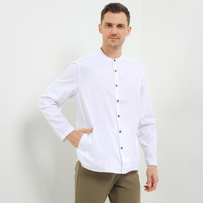 Evan In White