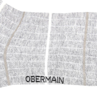 Ob Liner Sock In Black / Lt Gray / Blue