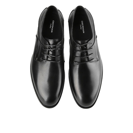 Boris Caleb Lace Up in Waxed Leather