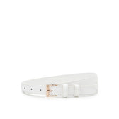 Barbara Ladies Belt In White